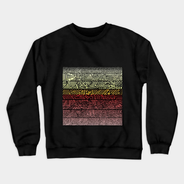 Bars Crewneck Sweatshirt by KolenskArt